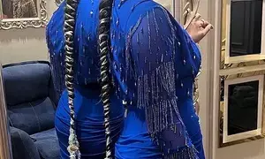 Neeru Bajwas gorgeous royal electric blue ensemble turns heads