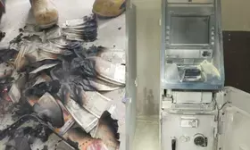 Rs 500 notes burnt in ATM during robbery bid in Maharashtra