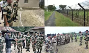 24X7 coordinated patrolling by Indo-Bangla border forces to curb crimes, infiltration