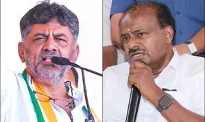 Let us debate in media: Shivakumar to Kumaraswamy on garbage disposal tender bribery charges
