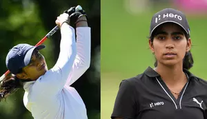 Aditi finishes tied 17th at Evian; Diksha Dagar to return for Olympics Aditi finishes tied 17th at Evian; Diksha Dagar to return for Olympics