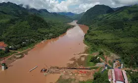 Laos weather bureau warns of potential floods as tropical depression brings more rain
