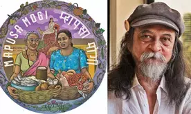 Artist Orijit Sen’s open love letter to Mapusa - on a wall