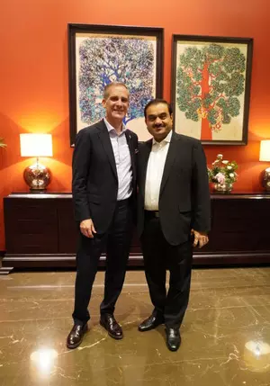 Gautam Adani amazed at US envoy Eric Garcettis love for kadak chai, chole bhature