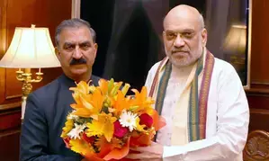 Himachal CM calls on Amit Shah, seeks Rs 9,042 crore aid for natural disasters