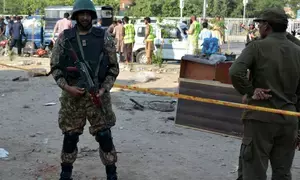 Nine injured in explosion in Pakistan