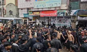 Historic Bibi Ka alam procession passes off peacefully in Hyderabad