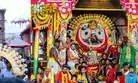 Odisha: Lakhs of devotees relish divine Suna Besha of Lord Jagannath & siblings in Puri