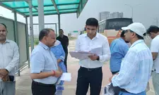Gurugram DC inspects land site for proposed ISBT in Sihi village