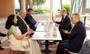 Piyush Goyal holds talks with UK and EU on free trade agreements