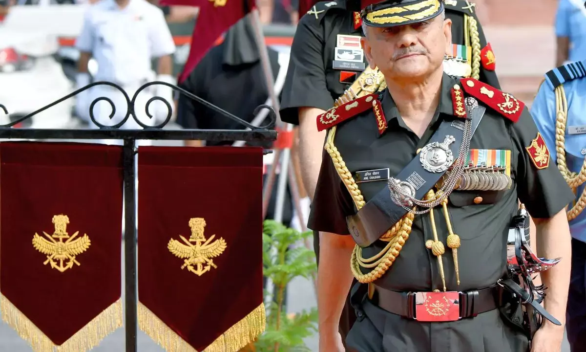 CDS General Anil Chauhan Outlines Armed Forces Modernization at Kargil Vijay Diwas Event