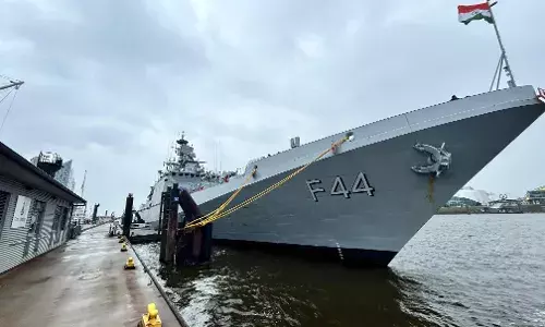 INS Tabar Docks in Hamburg: Strengthening Indo-German Naval Ties