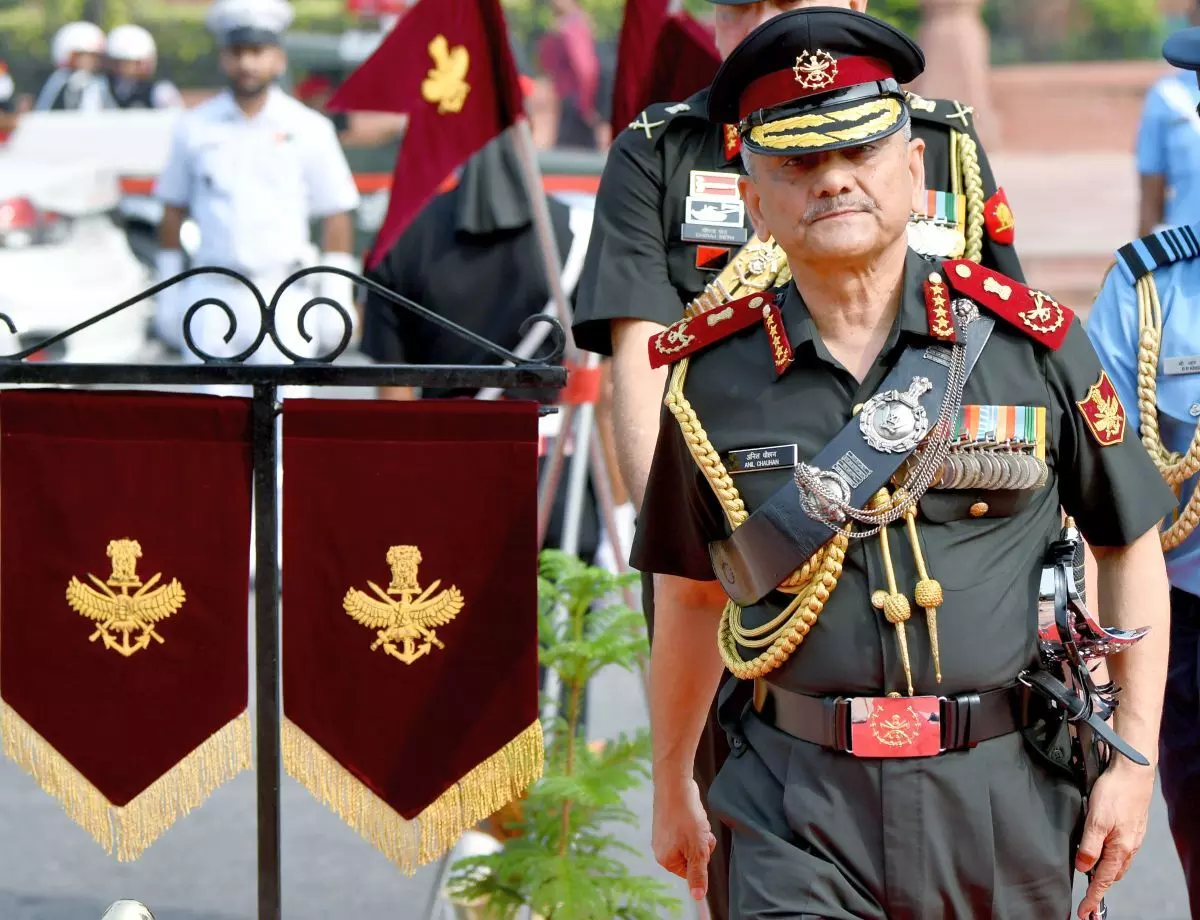 CDS General Anil Chauhan Outlines Armed Forces Modernization at Kargil Vijay Diwas Event CDS General Anil Chauhan Outlines Armed Forces Modernization at Kargil Vijay Diwas Event