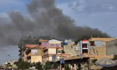 Market catches fire in Afghanistan: official