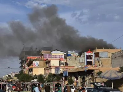 Market catches fire in Afghanistan: official
