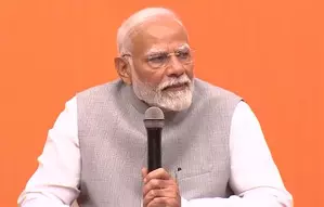 India booming with economic growth, job creation: PM Modi India booming with economic growth, job creation: PM Modi