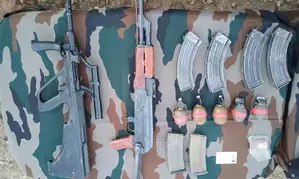 What recovery of Austrian assault rifle from J&K terrorists means