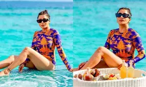 Vibe Check: Tina Datta enjoys her fancy Maldives vacation