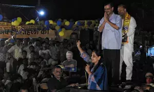 Kejriwals guarantees for poll-bound Haryana: Free electricity, education, treatment, Rs 1,000 to every woman