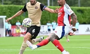 Arsenal register 2-0 win over Leyton Orient in closed-doors pre-season friendly