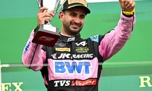 Indias Kush Maini promoted to top in Sprint Race in Budapest, becomes first Indian to win F2 race