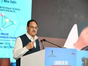 JP Nadda assures chemical industry of govt support to spur growth JP Nadda assures chemical industry of govt support to spur growth