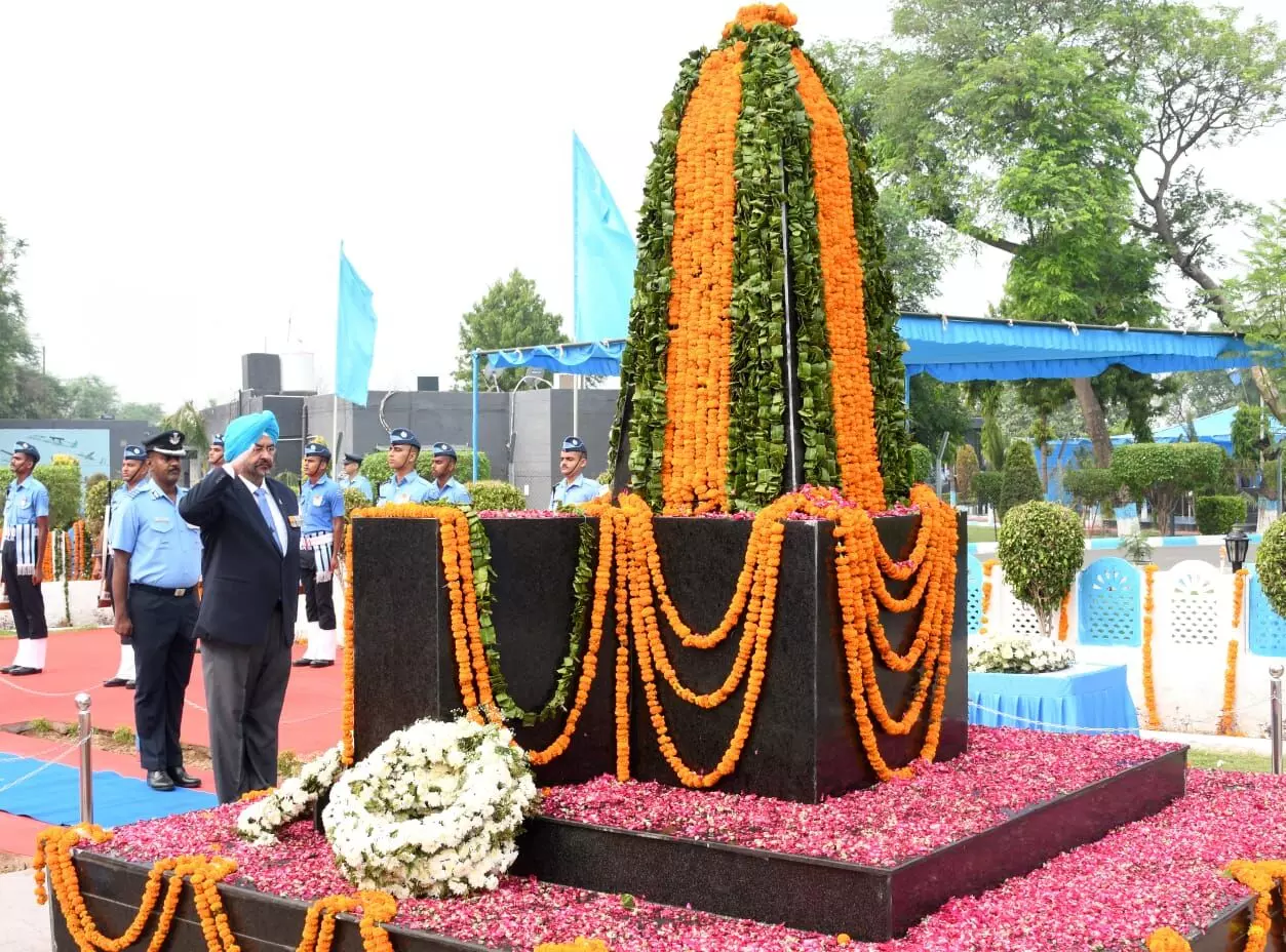 Indian Air Force Celebrates 25th Anniversary of Kargil Vijay Diwas at Bhisiana Station Indian Air Force Celebrates 25th Anniversary of Kargil Vijay Diwas at Bhisiana Station