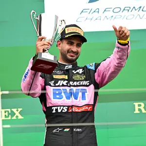 Indias Kush Maini promoted to top in Sprint Race in Budapest, becomes first Indian to win F2 race Indias Kush Maini promoted to top in Sprint Race in Budapest, becomes first Indian to win F2 race