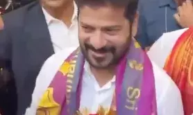 CM Revanth Reddy in Delhi to invite Sonia, Rahul Gandhi for Warangal rally