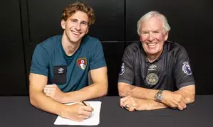 Defender Illia Zabarni signs five-year contract extension with AFC Bournemouth