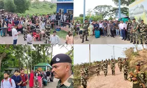 BSF on high alert along India-Bangladesh border