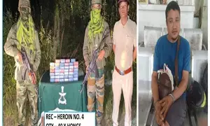 Drugs valued at Rs 6.39 crore seized in Mizoram; 2 held