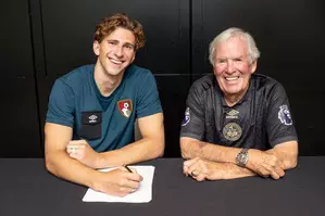 Defender Illia Zabarni signs five-year contract extension with AFC Bournemouth