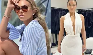 Kim Kardashian shares video of Khloe snapping her bodysuit