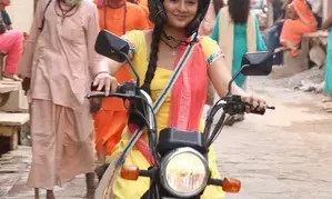 Shruti Bhist was super scared when she learned to ride moped bike