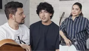 Madhuri Dixit, hubby Shriram Nene learn life lessons from son Arin