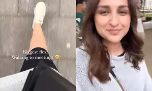Parineeti Chopra shares her biggest flex: Walking to meetings