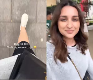 Parineeti Chopra shares her biggest flex: Walking to meetings