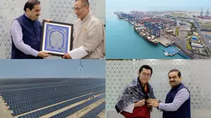 Bhutan King, PM visit Adanis 30 GW Renewable Energy site at Khavda & Mundra Port