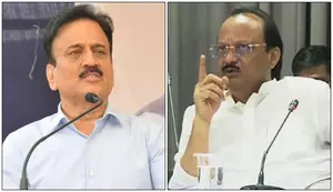 Maha: War of words erupts between Ajit Pawar & Girish Mahajan over development funds