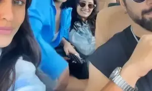 Krystal D’souzas frolic on monsoon trip with rumoured beau Ritwik Dhanjani