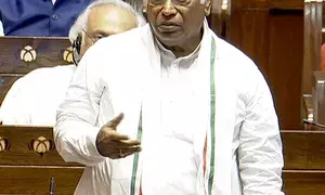 Kharge slams Budget with ‘kursi bachao jab, injects homour with Mataji remark