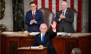 Give us the tools, we will finish the job, says Netanyahu to US lawmakers