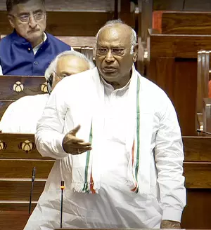 Kharge slams Budget with ‘kursi bachao jab, injects homour with Mataji remark