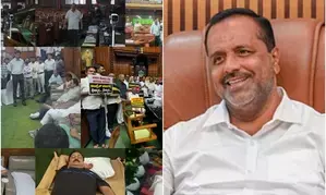 Wont allow bad precedent to be set: Ktaka Speaker on BJPs night-long protest