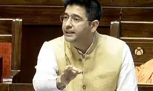 AAP MP Raghav Chadha compares Indias taxation to England, services to Somalia