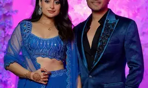 Aishwarya Sharma congratulates hubby Neil Bhatt as he embarks on his new show
