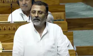 Tribal population in JKhand declined by 10 per cent, Bdeshi intruders behind this: Nishikant Dubey in LS