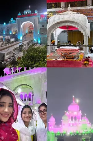 Shivangi Joshi takes time off from work, visits Nada Sahib Gurudwara in Panchkula Shivangi Joshi takes time off from work, visits Nada Sahib Gurudwara in Panchkula