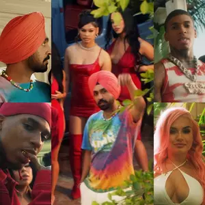 Diljit Dosanjh teases fans with his new track, collabs with the American rapper NLE Choppa Diljit Dosanjh teases fans with his new track, collabs with the American rapper NLE Choppa